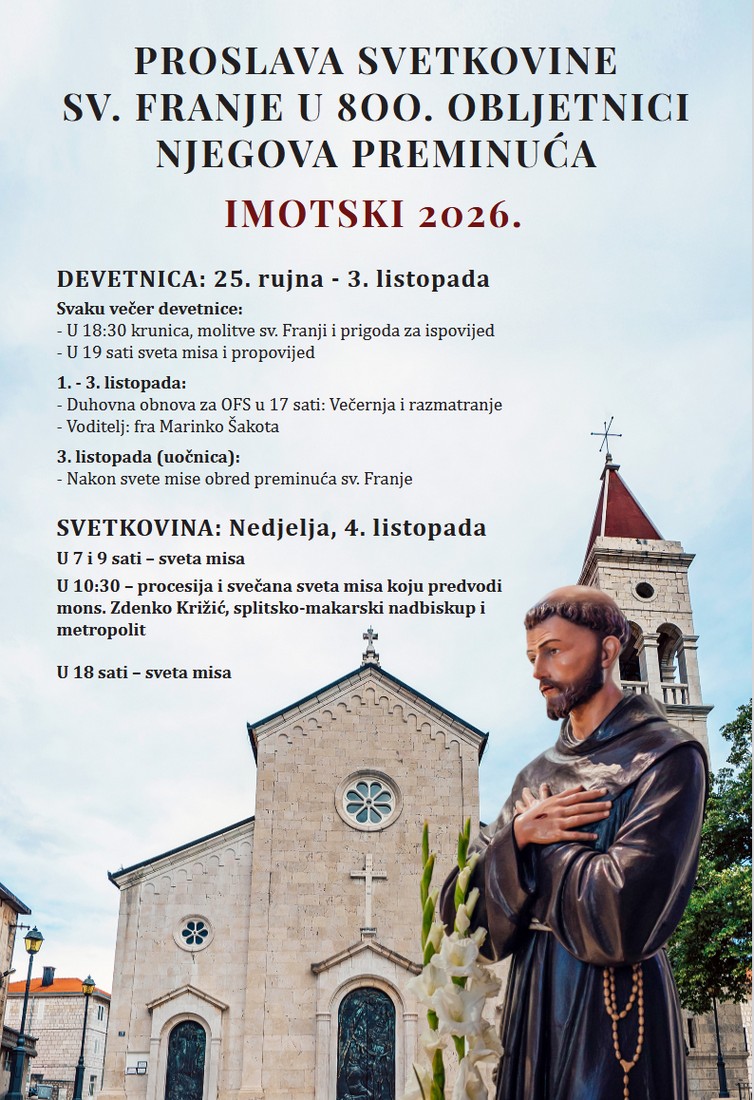 Svetkovina sv. Franje
